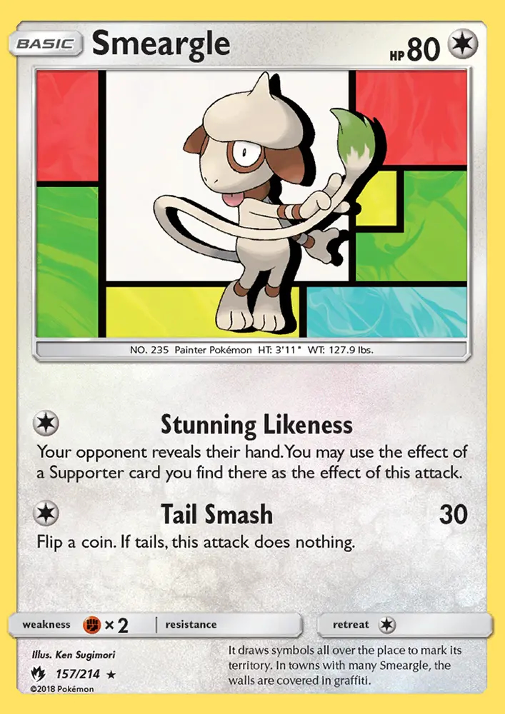 Image of the card Smeargle