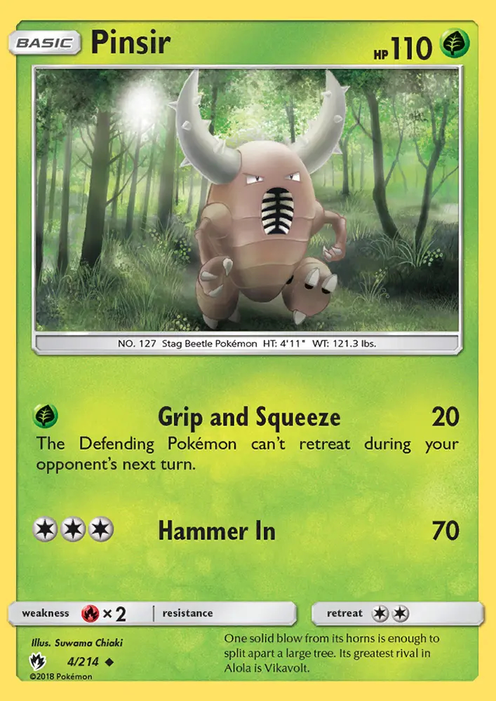Image of the card Pinsir