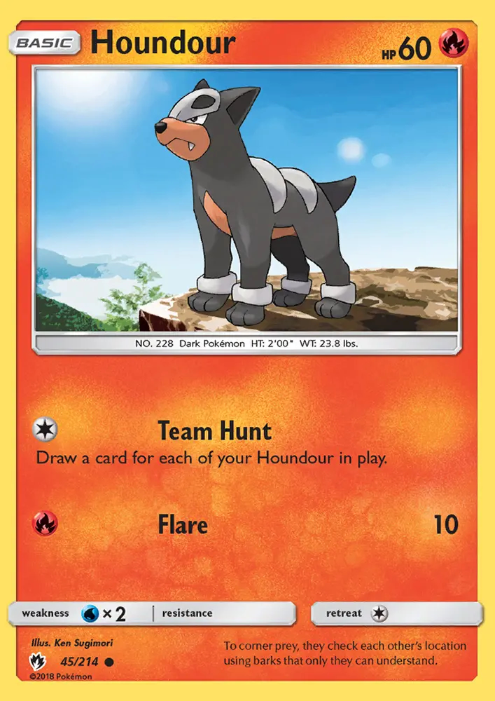 Image of the card Houndour