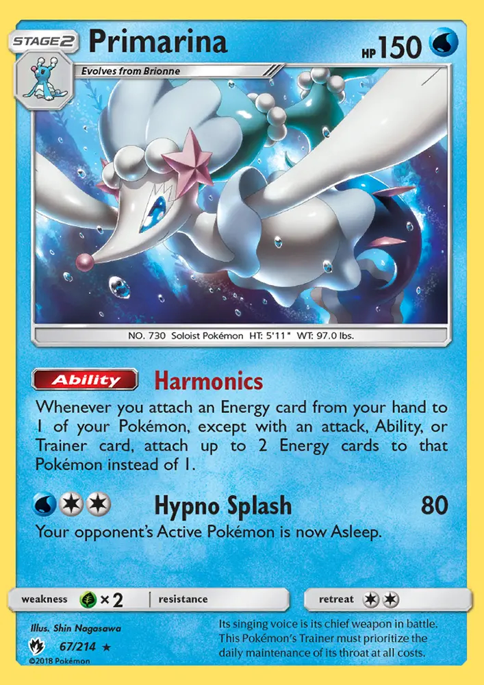 Image of the card Primarina
