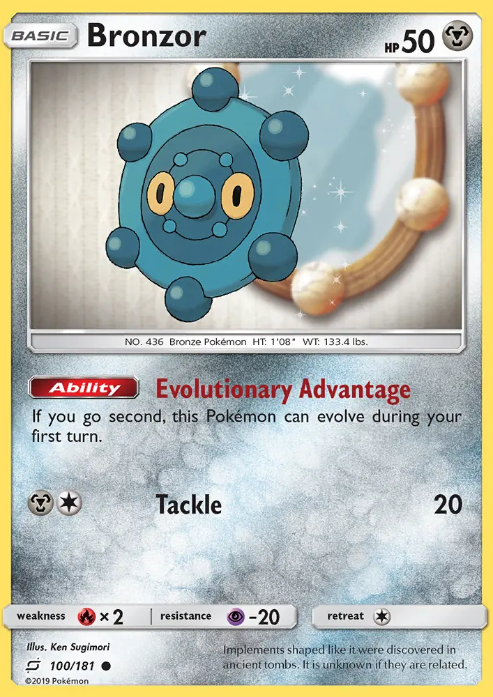 Image of the card Bronzor