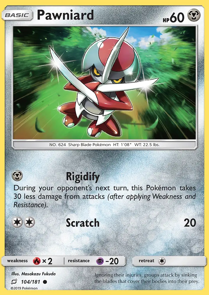 Image of the card Pawniard