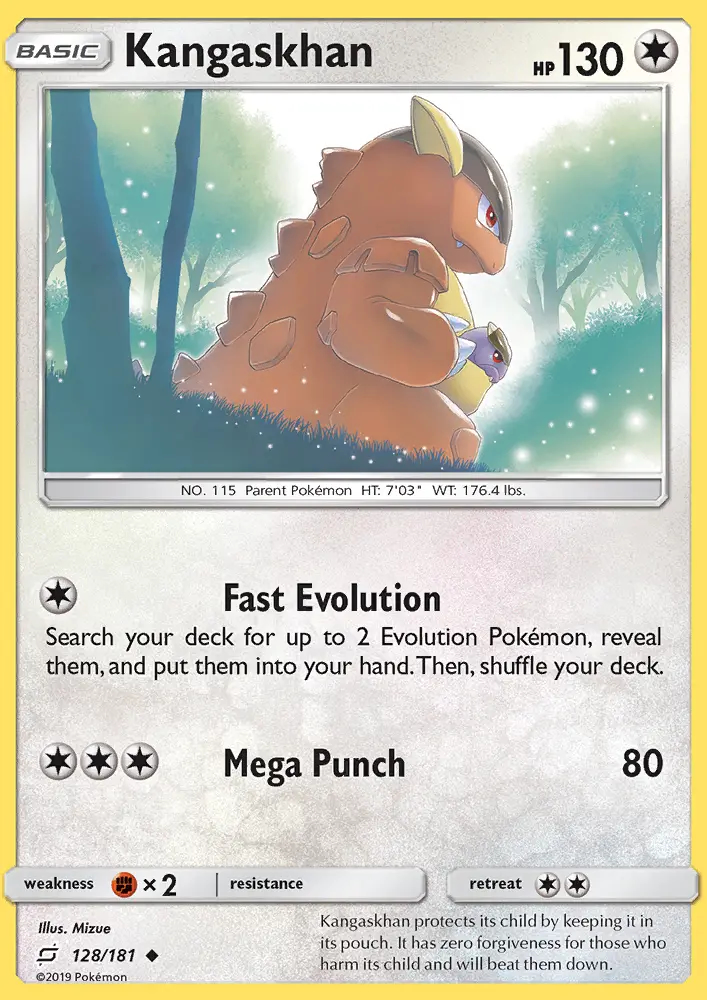 Image of the card Kangaskhan