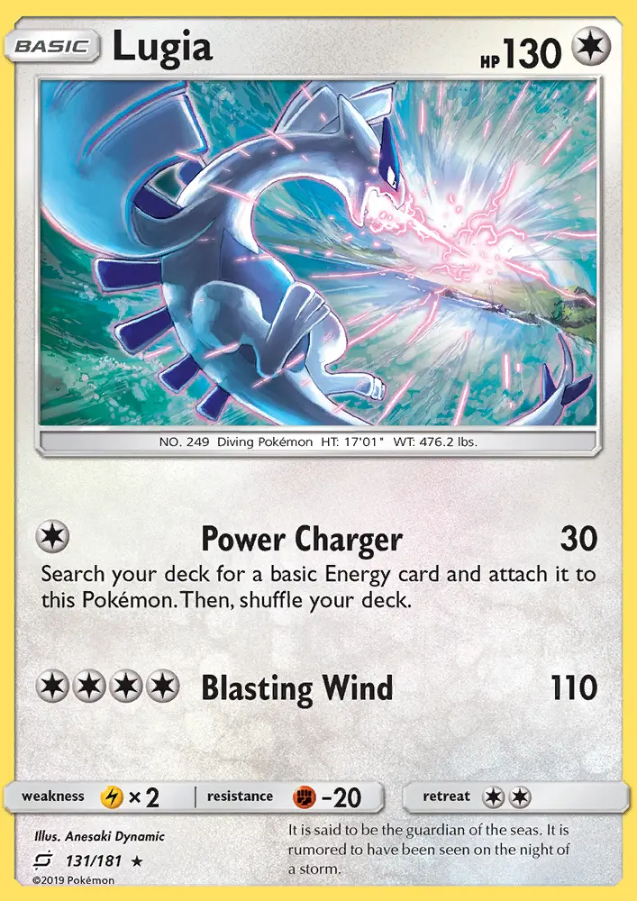 Image of the card Lugia