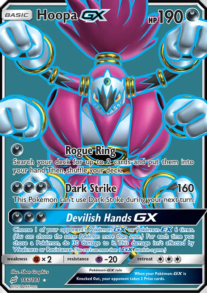 Image of the card Hoopa GX