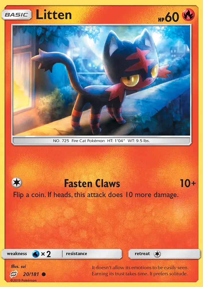 Image of the card Litten