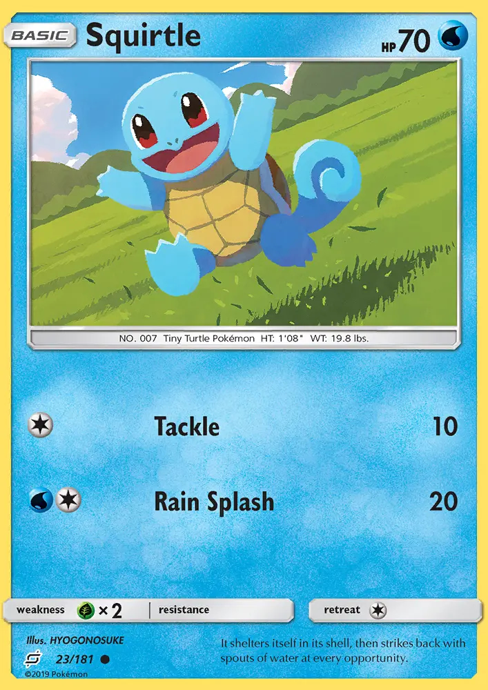 Image of the card Squirtle