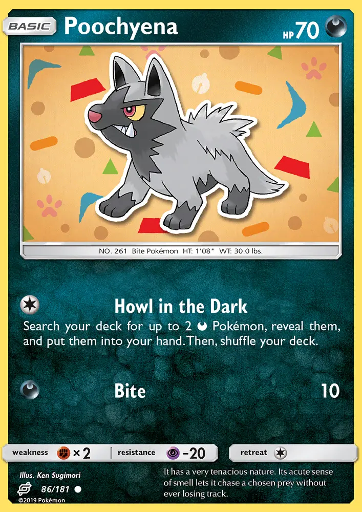 Image of the card Poochyena