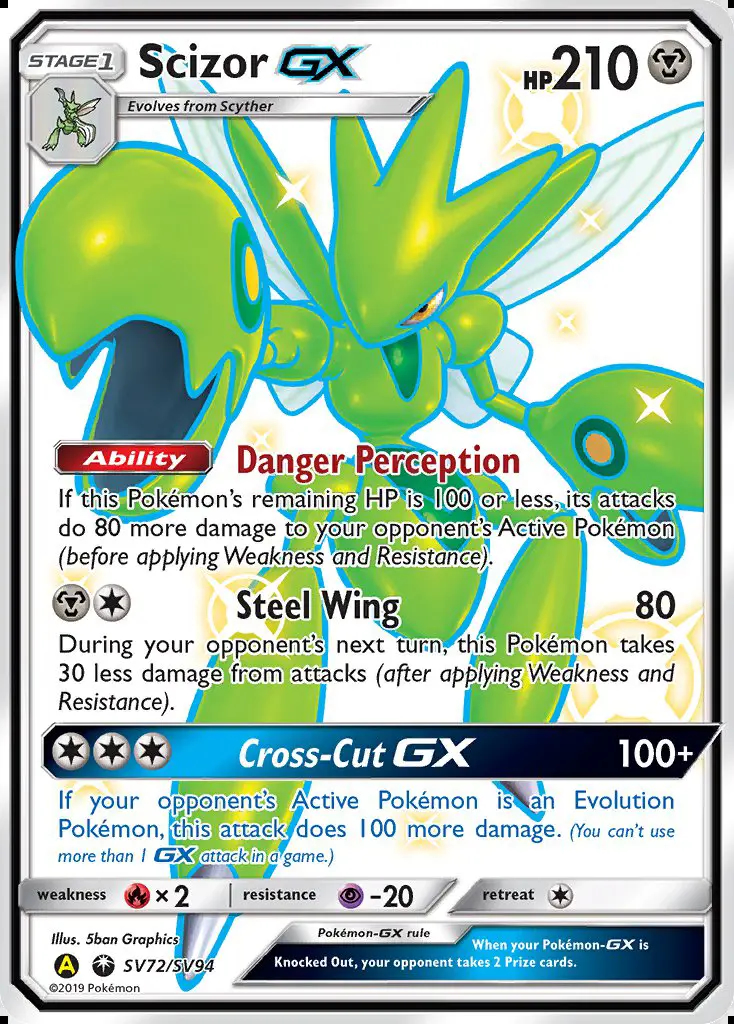 Image of the card Scizor-GX
