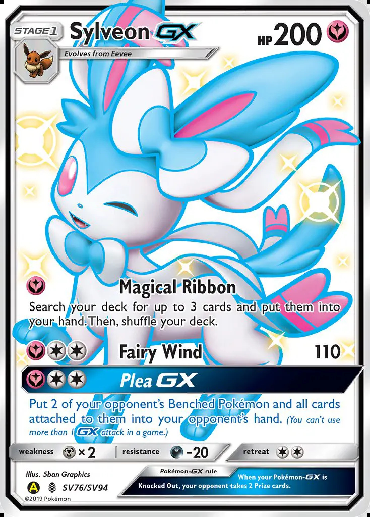 Image of the card Sylveon-GX