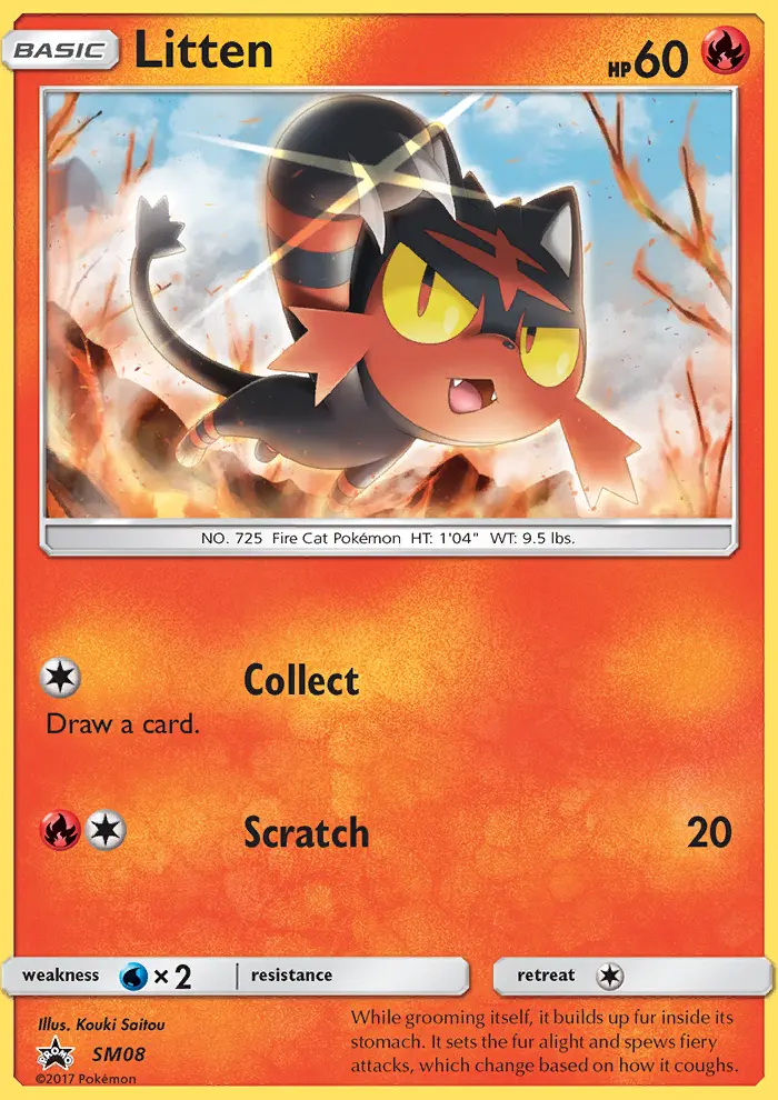 Image of the card Litten