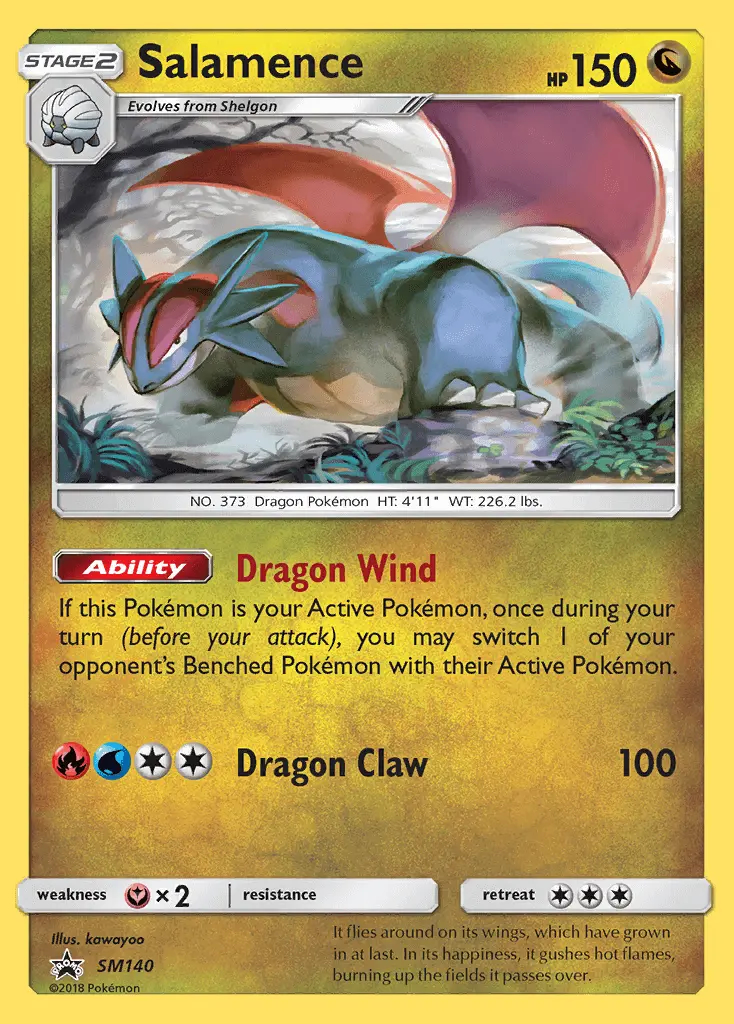 Image of the card Salamence