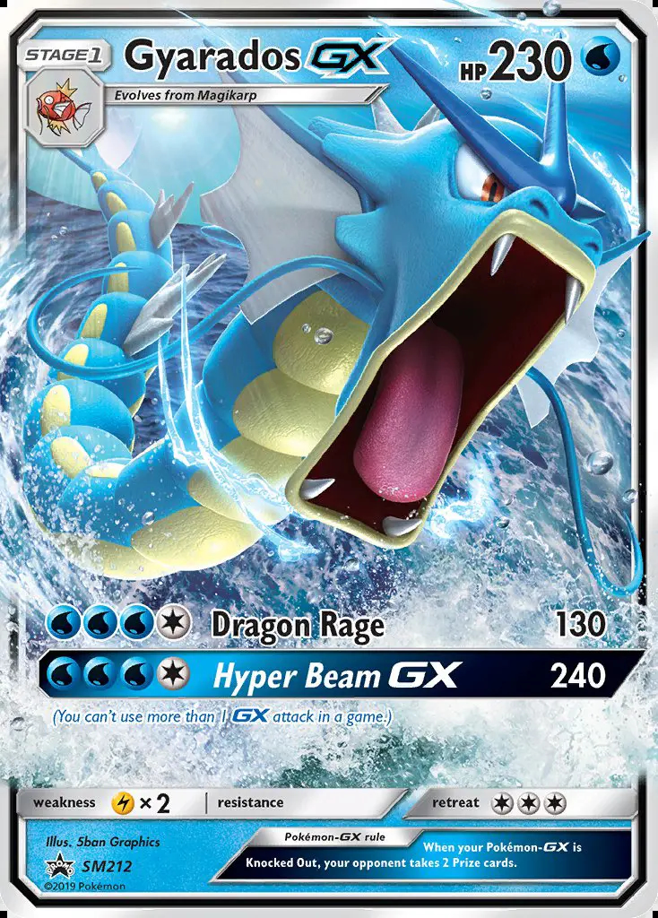 Image of the card Gyarados GX