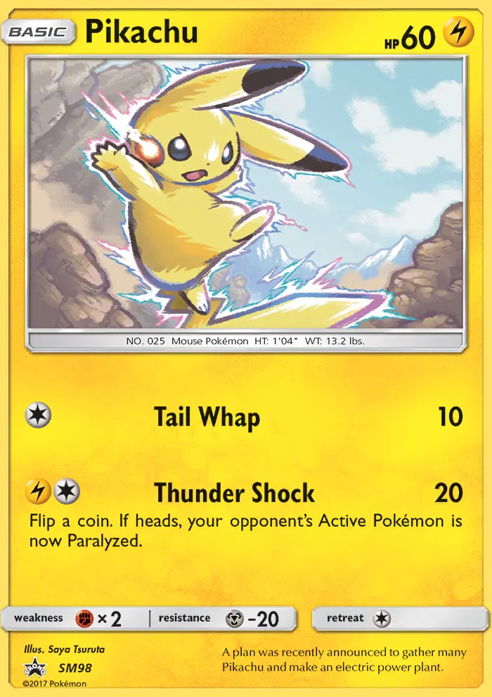 Image of the card Pikachu