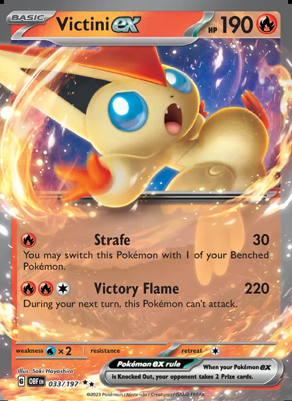 Image of the card Victini ex