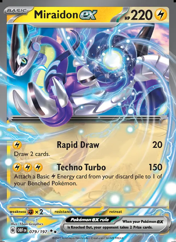 Image of the card Miraidon ex