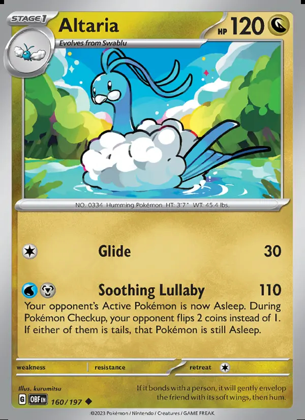 Image of the card Altaria
