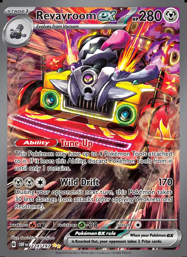 Image of the card Revavroom ex