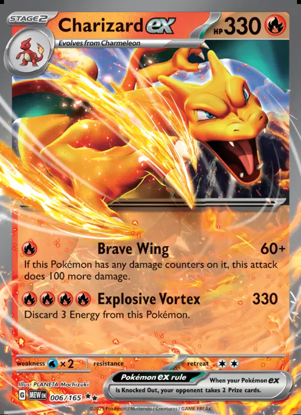 Image of the card Charizard ex