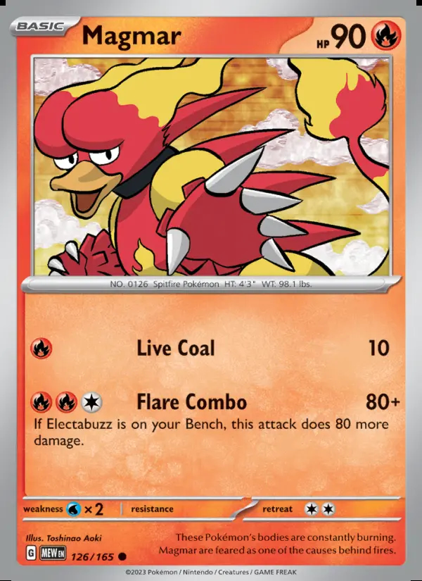 Image of the card Magmar
