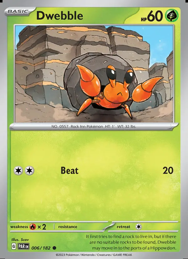 Image of the card Dwebble