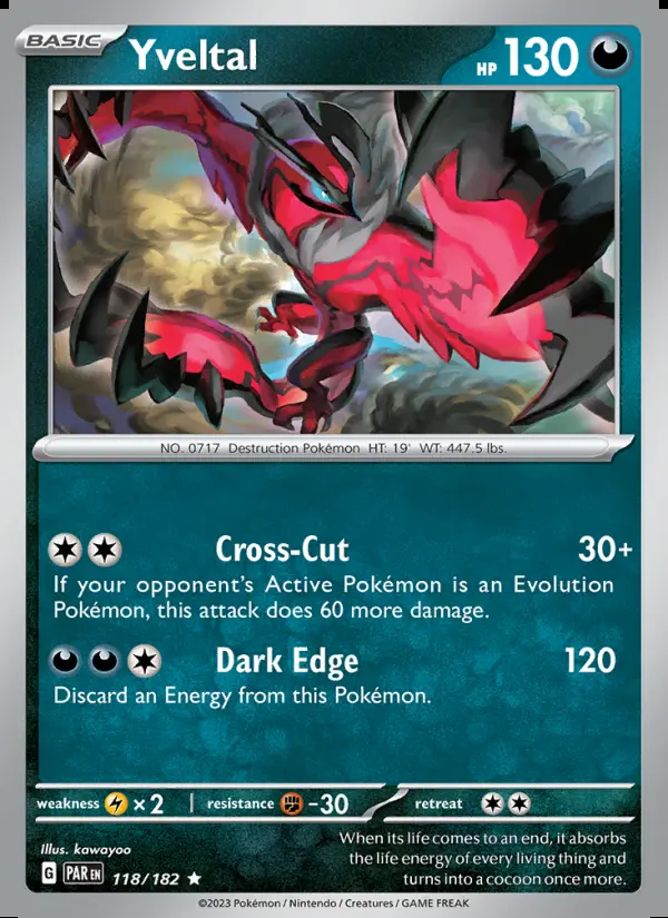 Image of the card Yveltal