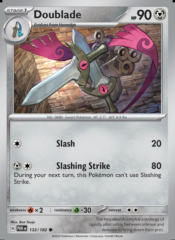 Image of the card Doublade