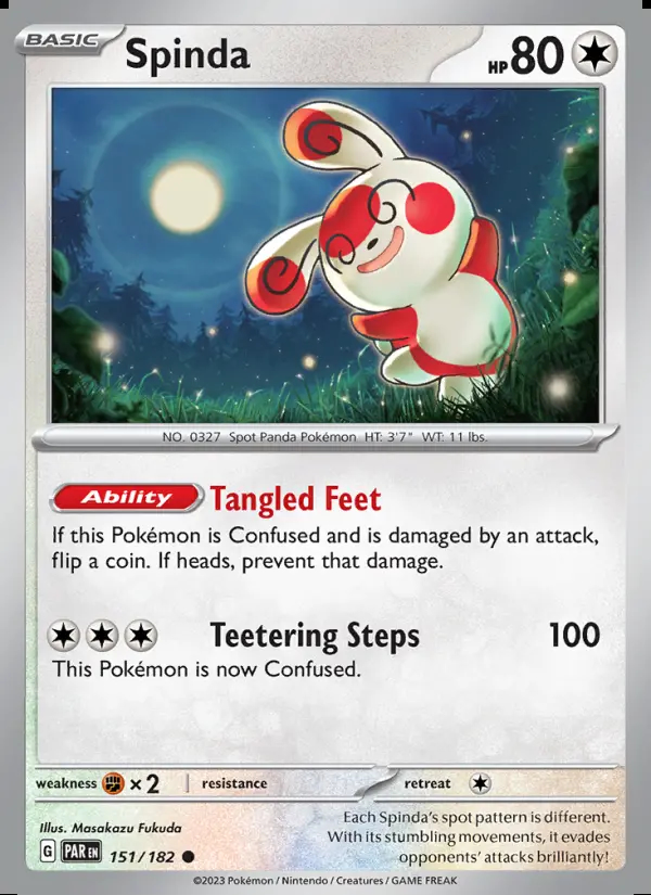 Image of the card Spinda