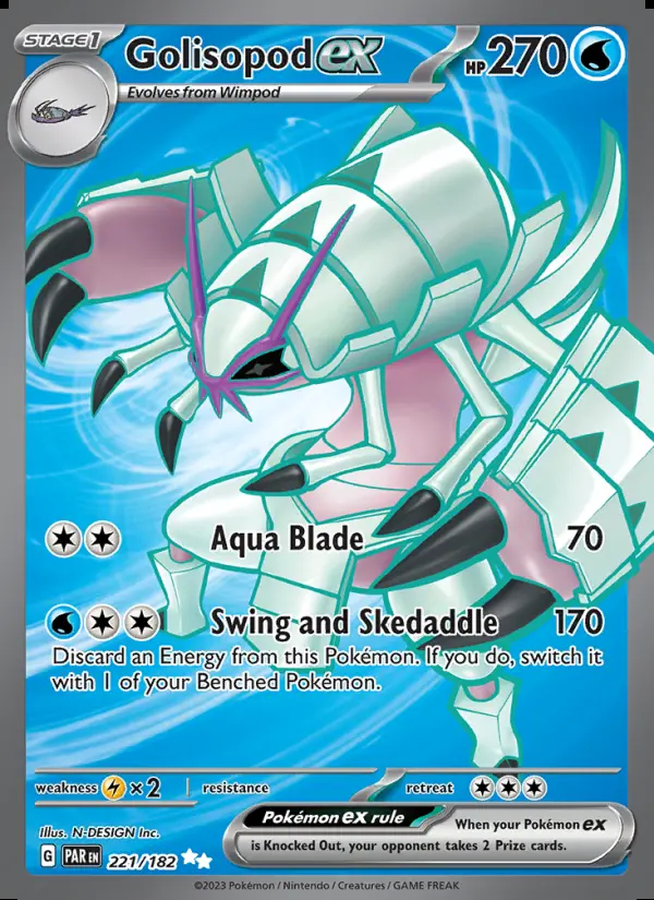 Image of the card Golisopod ex