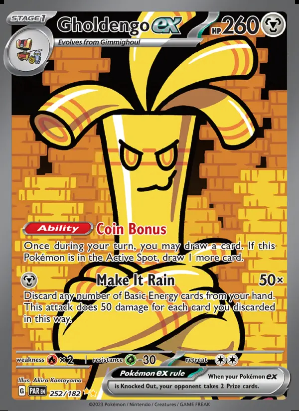 Image of the card Gholdengo ex