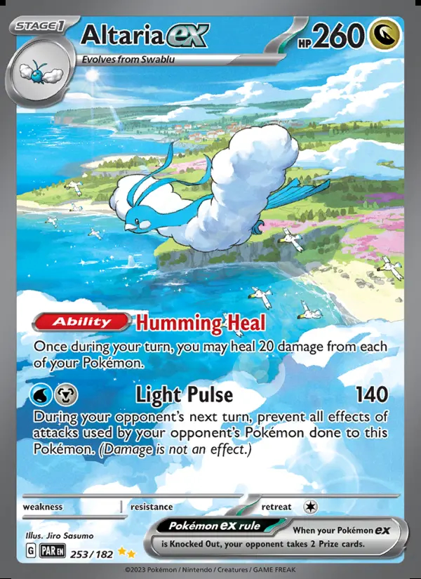 Image of the card Altaria ex
