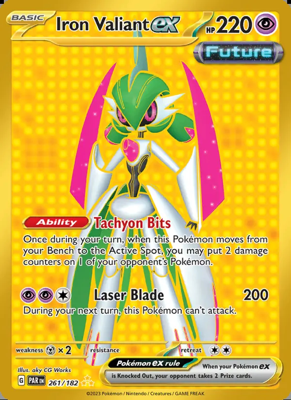 Image of the card Iron Valiant ex