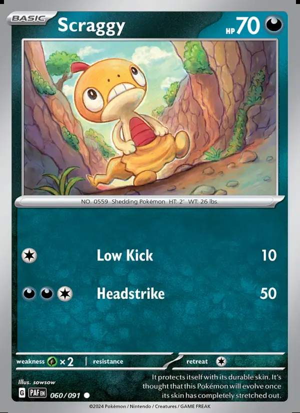 Image of the card Scraggy