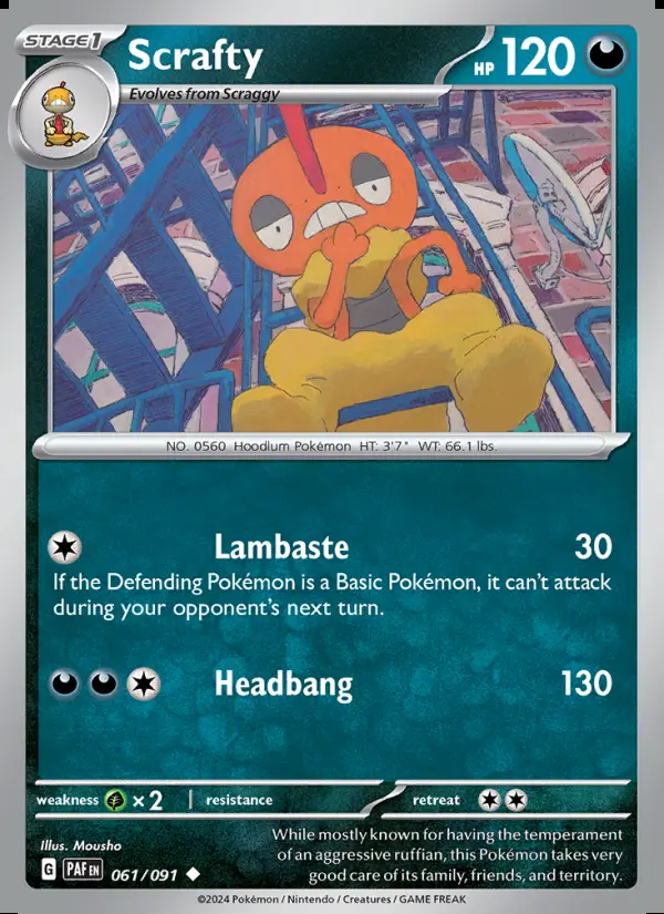 Image of the card Scrafty