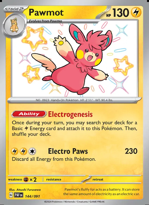 Image of the card Pawmot