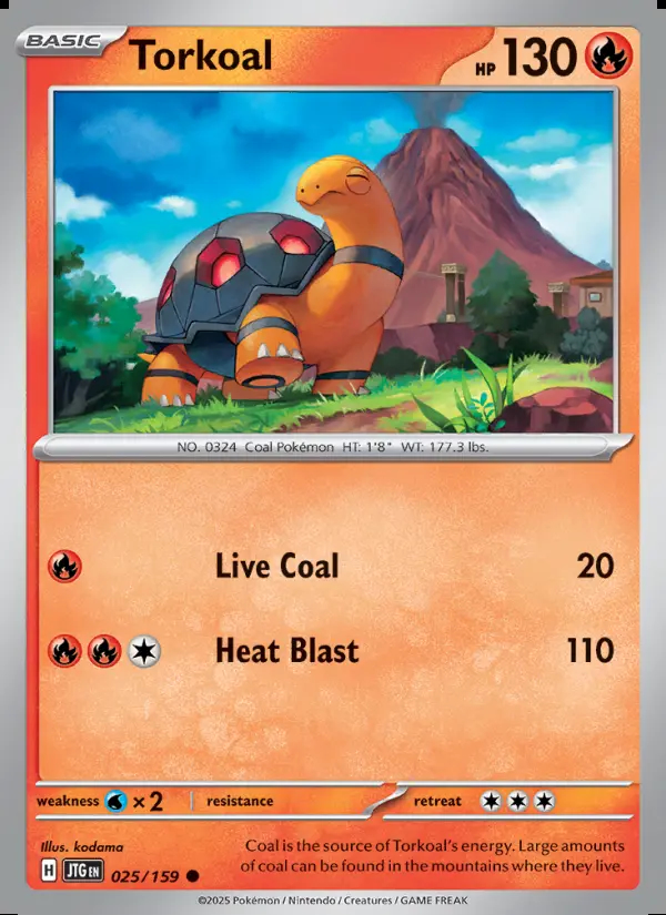 Image of the card Torkoal