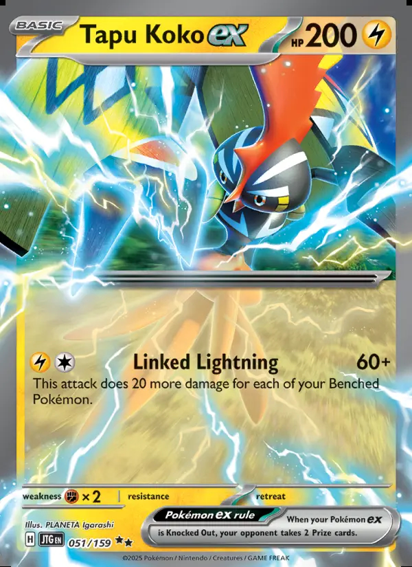 Image of the card Tapu Koko ex