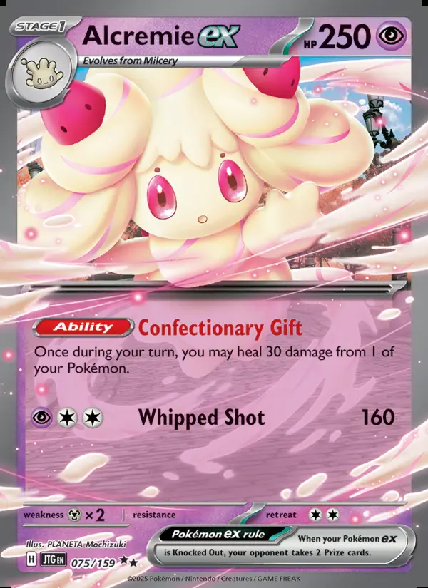 Image of the card Alcremie ex