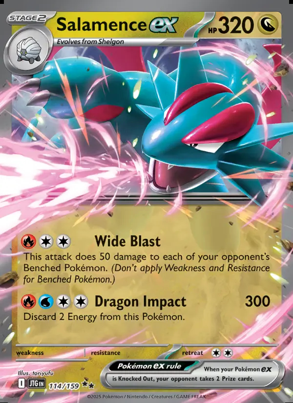 Image of the card Salamence ex