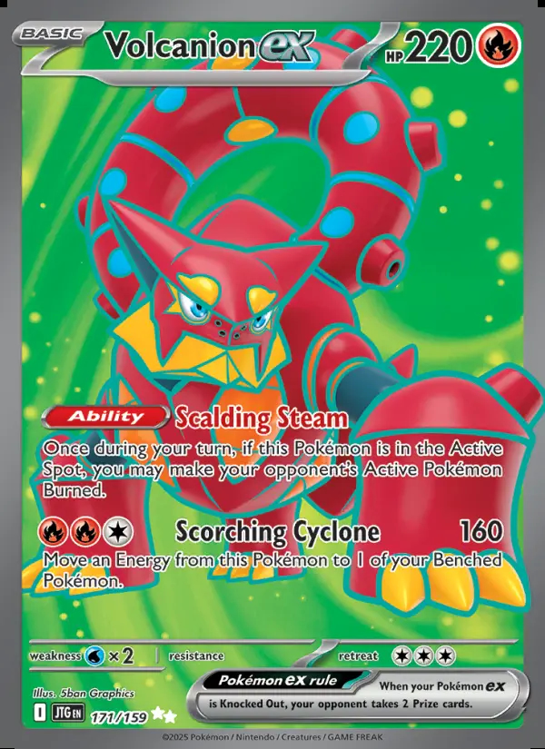 Image of the card Volcanion ex