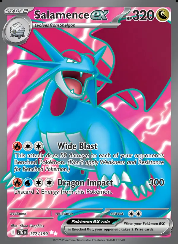 Image of the card Salamence ex