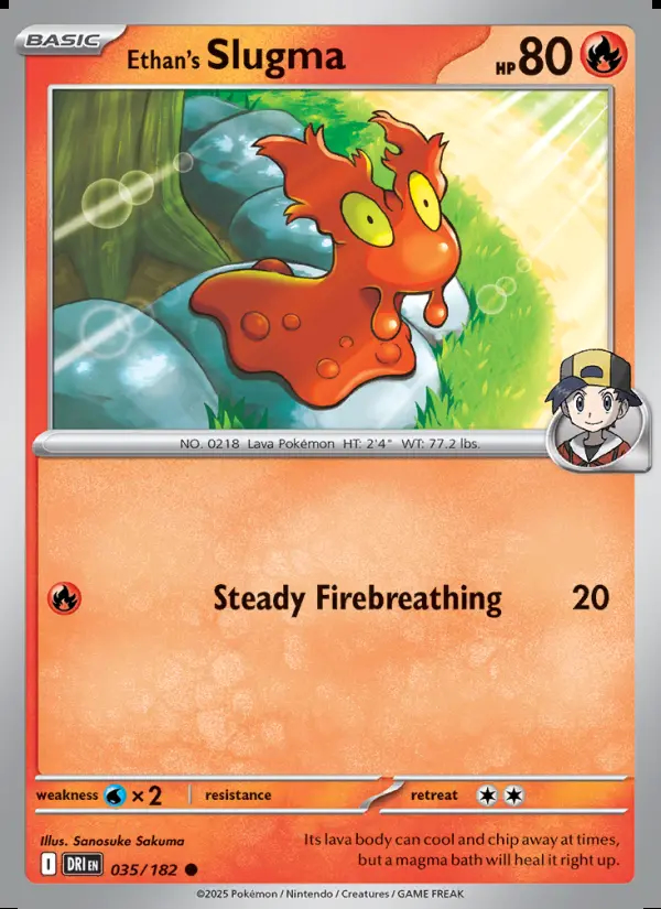 Image of the card Ethan's Slugma