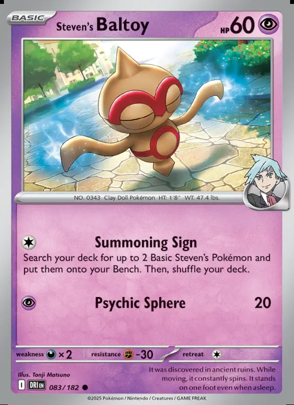 Image of the card Steven's Baltoy