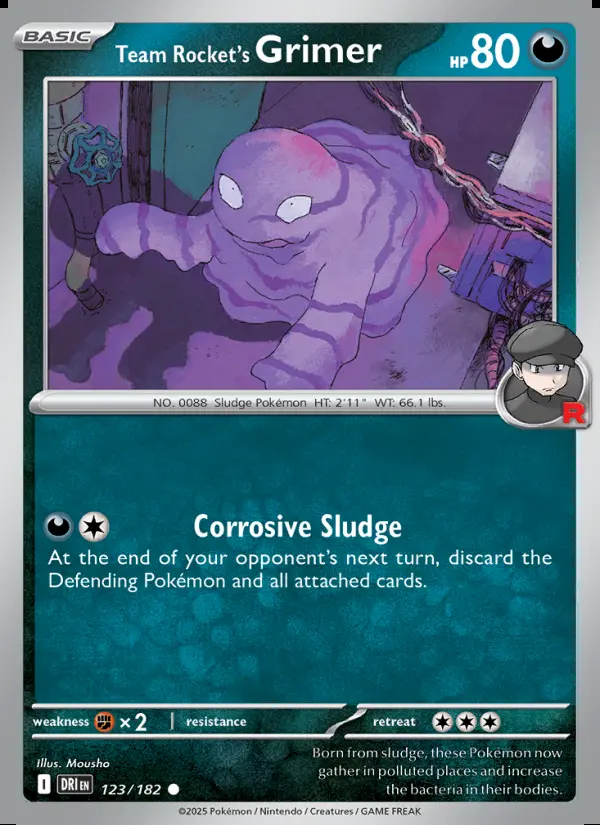 Image of the card Team Rocket's Grimer