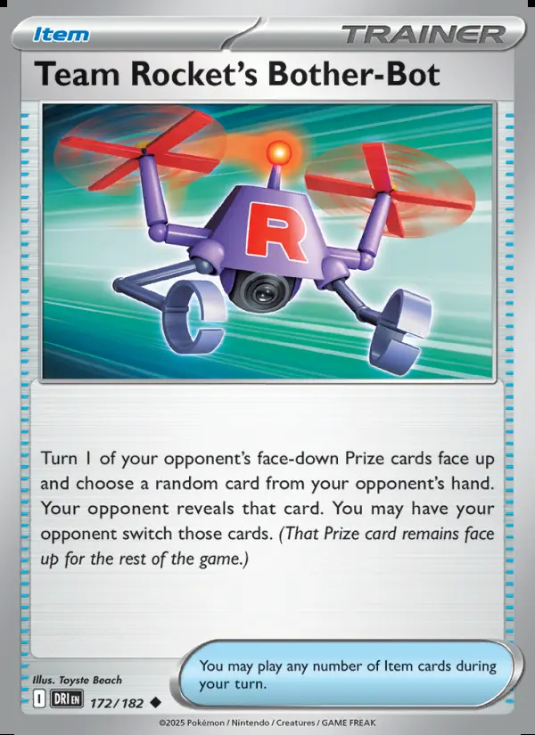 Image of the card Team Rocket's Bother-Bot