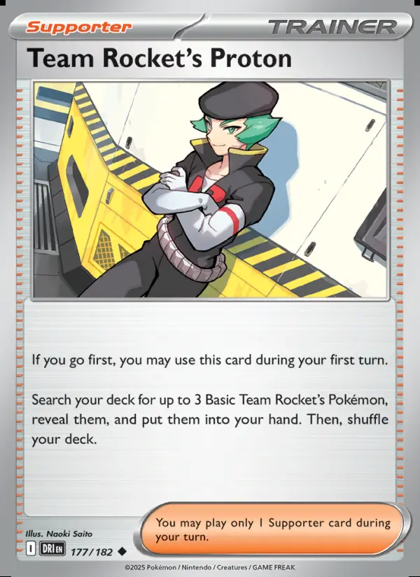 Image of the card Team Rocket's Proton