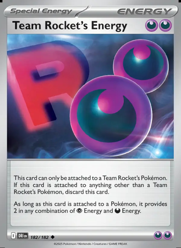 Image of the card Team Rocket's Energy