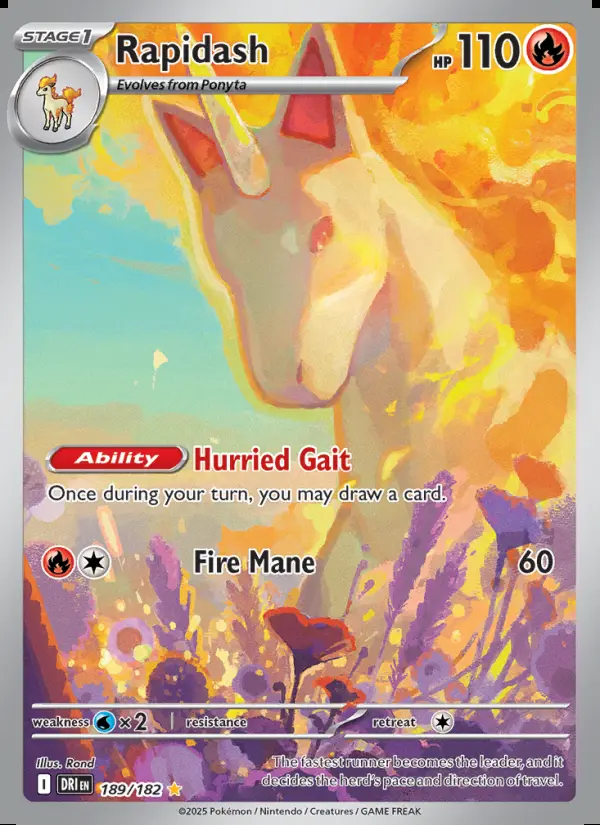Image of the card Rapidash