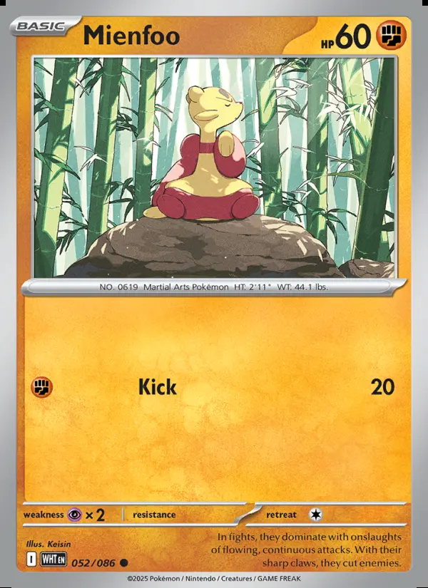 Image of the card Mienfoo