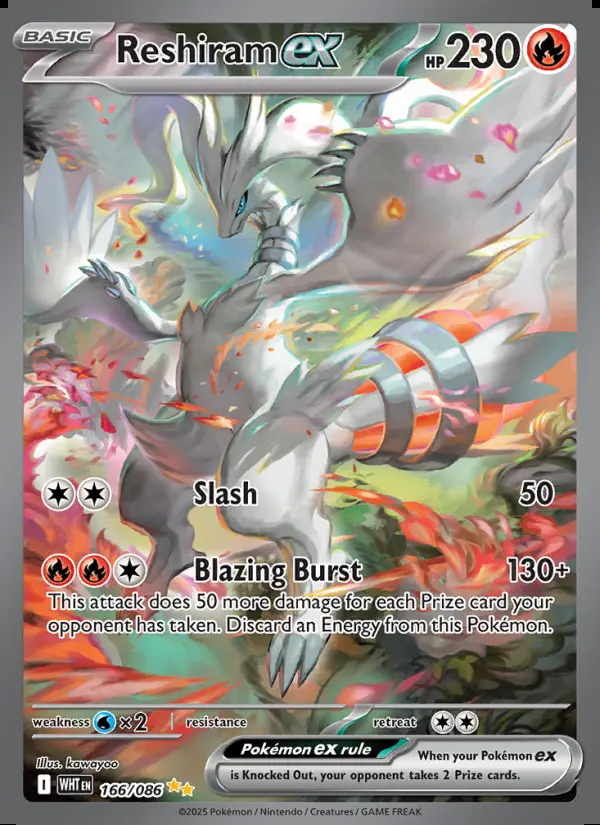 Image of the card Reshiram ex